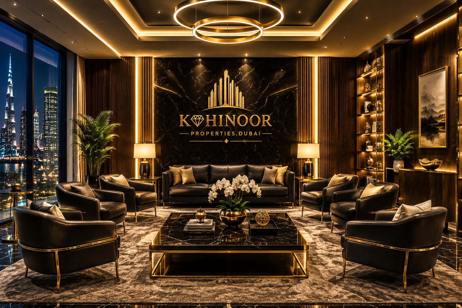 Luxury Kohinoor Properties office interior